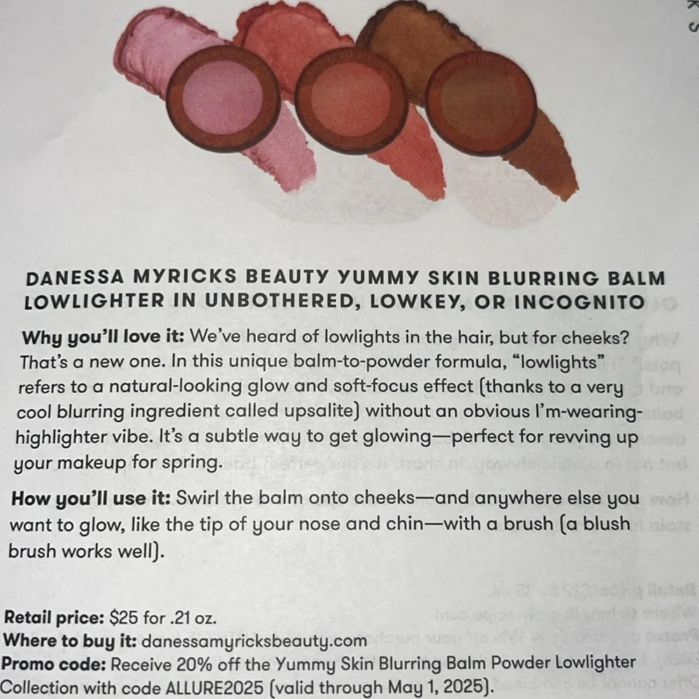 Danessa Myricks Beauty Yummy Skin Lowlighter - Brown